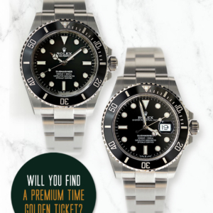 Rolex Submariner or Rolex Submariner Date, winner's choice!