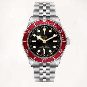 Tudor Black Bay 41 Burgundy, Jubilee Bracelet, Value £4,000