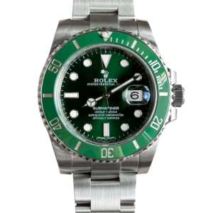 Rolex Submariner-Date 116610LV 'Hulk', value £18.500