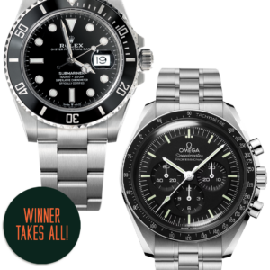 Ultimate Starters-Kit, Rolex Sub-Date + OMEGA Speedmaster Professional!