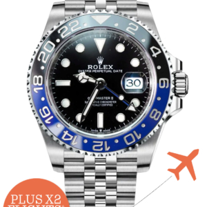 Rolex GMT-Master II 'Batgirl' + X2 Flights* anywhere in the World!