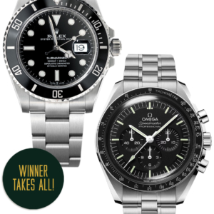 Rolex Submariner-Date + OMEGA Speedmaster Professional