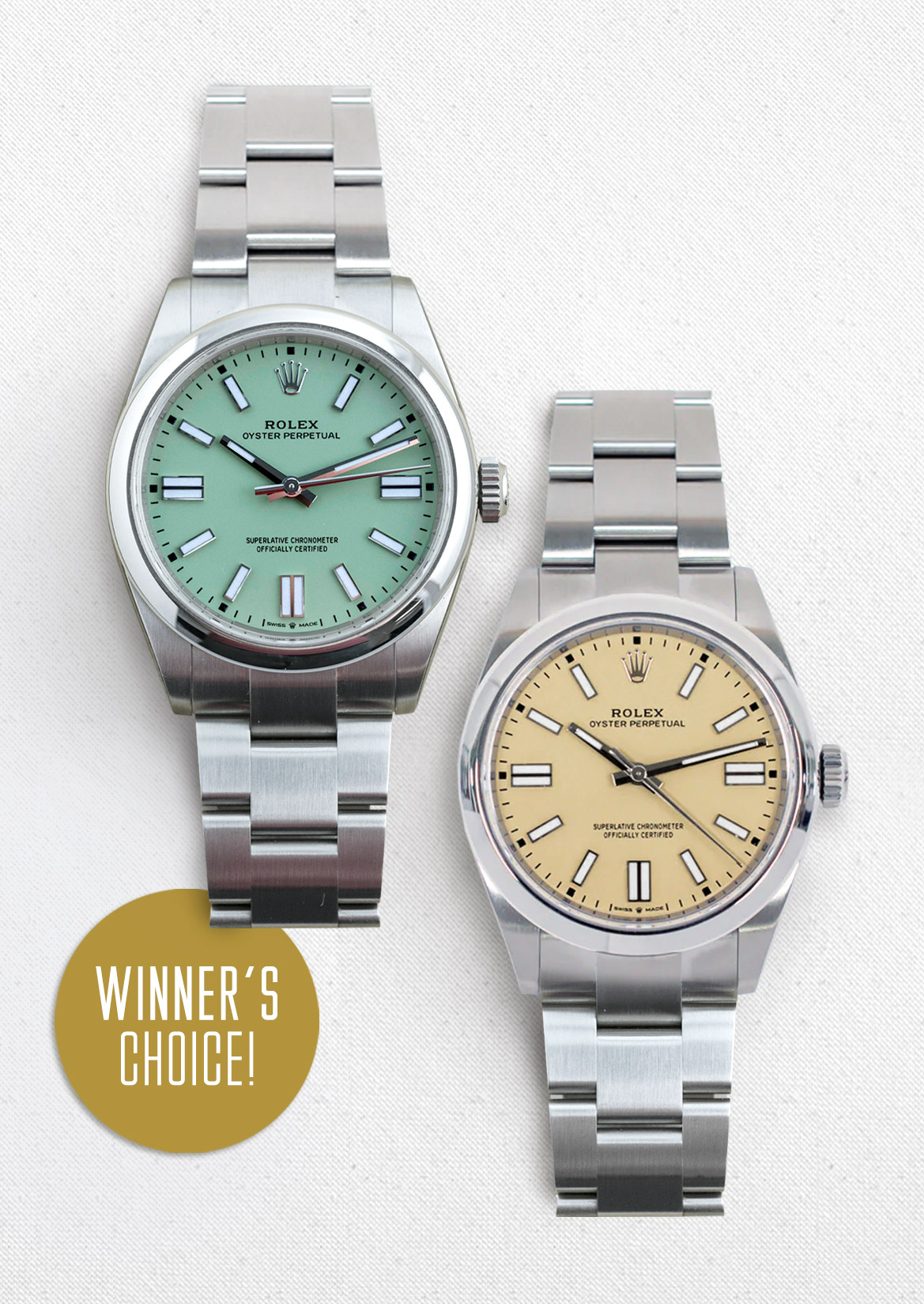 Rolex Oyster Perpetual 41, Winner's Choice Comp!