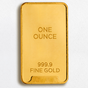 One Ounce of 24 carat, 999.9 Gold
