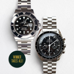 Rolex Submariner Date + OMEGA Speedmaster Professional