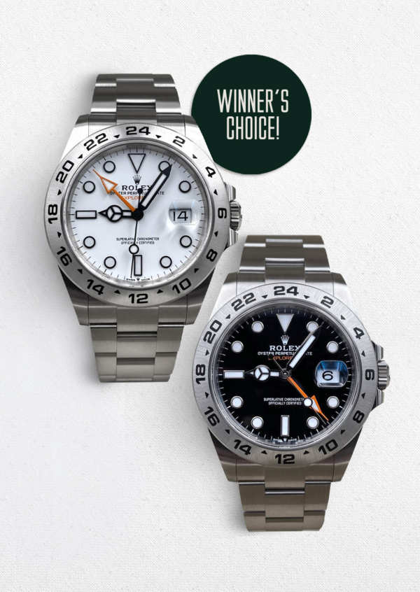 Rolex Explorer II Winner's Choice!