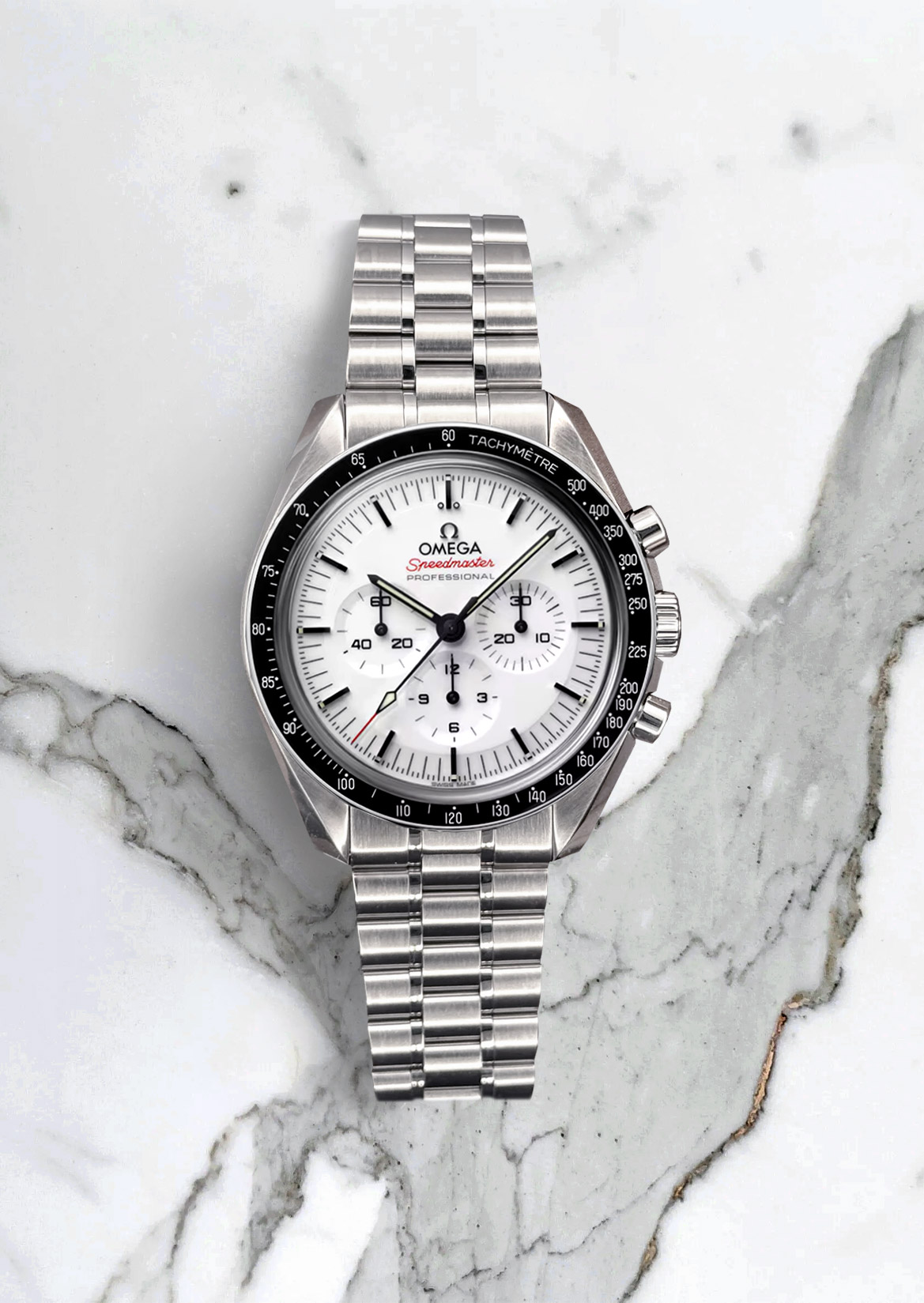 Win the White Dial Omega Speedmaster
