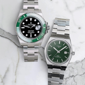 Rolex Starbucks + Tissot PRX