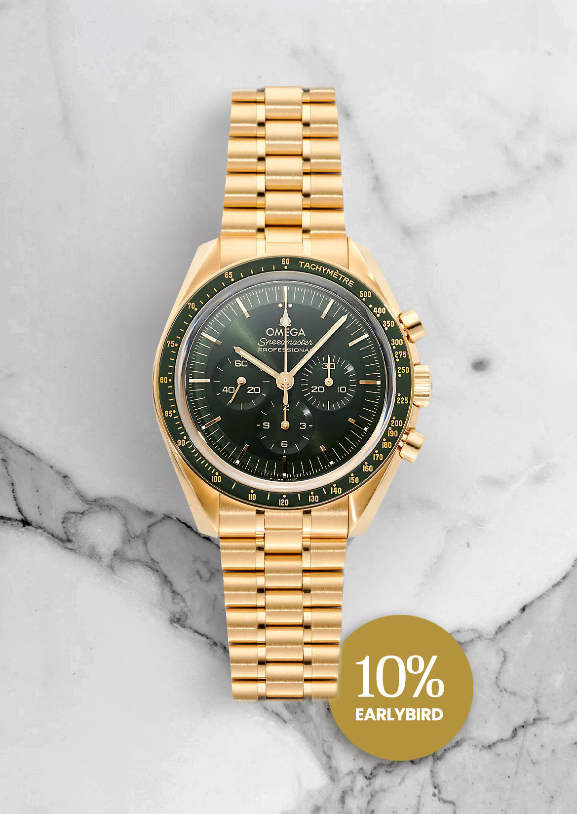 Omega Speedmaster Professional Moonwatch Moonshine Gold
