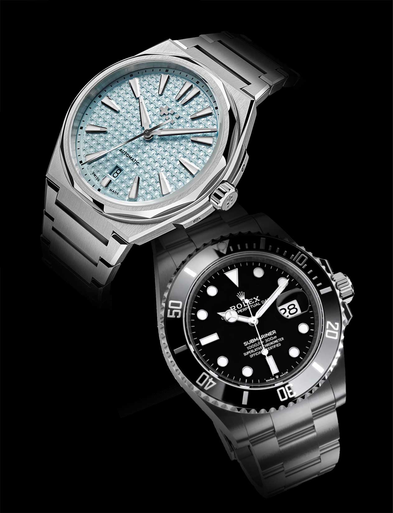 Rolex Submariner Date + Christopher Ward The twelve