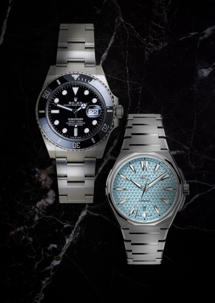 Rolex Submariner Date + Christopher Ward The twelve